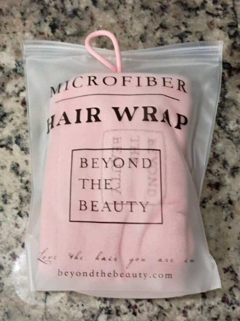 SHE BY BEYOND THE BEAUTY HAIR WRAP - PINK - BRAND NEW - SEALED